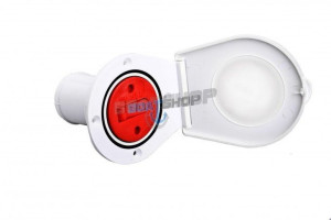Wlew Paliwa Fi 50 Mm Fuel Pcv Kremowy