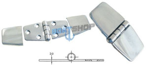Zawias 78x40 + Zaślepki