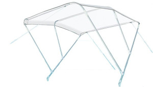 Daszek Bimini White 150x180