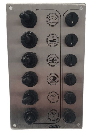 Panel Elektryczny 6w Wodoodporny 12/24v