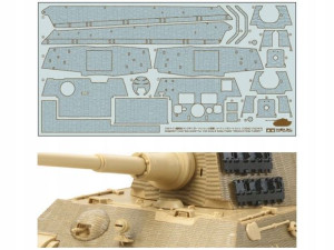 Naklejki zimmerit Tiger II PzKpfw VI 12648 Tamiya