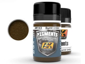 Pigment Burnt Umber AK143 AK Interactive