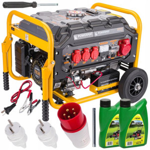 Agregat PRĄDOTWÓRCZY Generator 3000W 230V 12V 400V PM-AGR-3000MNKE / PM1196