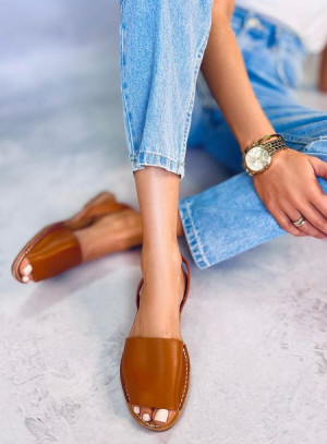 Sandałki damskie SLOAN CAMEL 38