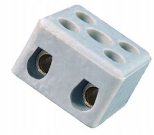 SIMET Złączka Gwintowa Porcelanowa 10mm2 2 Tory