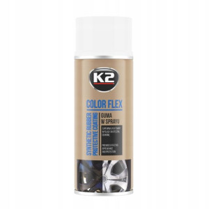 K2 Flex Płynna Guma W Sprayu Color Biały 400 Ml