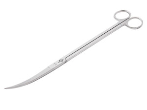 Scissors Curved 25cm - nożyczki z długim ostrzem wygięte