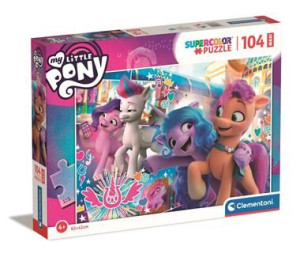 Puzzle My little pony 104 el Super color  23764