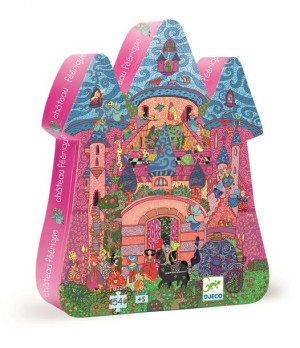 Puzzle zamek księżniczki 36 el Djeco
