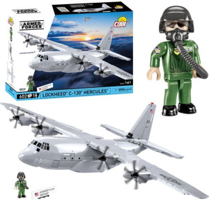 Klocki Cobi 5839 Samolot Transportowy Lockheed C-130 Hercules  602 El.