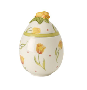 spring decoration pojemnik jajko z tulipanem villeroy & boch