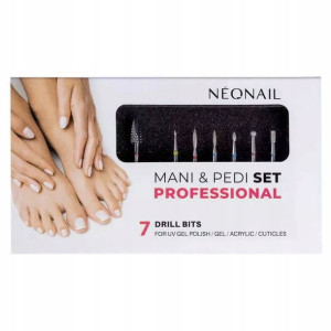 NeoNail Zestaw Frezów Professional 7sztuk