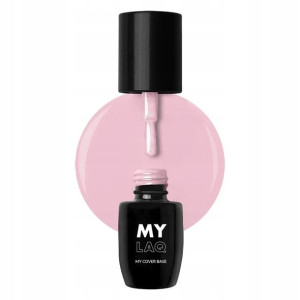 MyLaQ Lakier Hybrydowy Base Cover Natural Pink 5ml