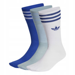 Adidas Skarpety Solid Crew 3-pack Ib9376 R 39-42