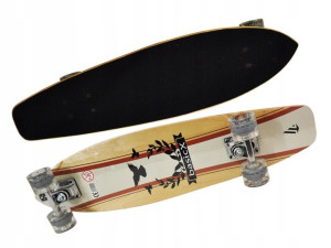 Deskorolka Pennyboard Fiszka Drewniana Longboard