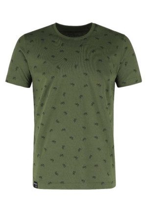 Męski T-shirt Koszulka Z Nadrukiem Rowerowym Volcano T-cycle 3xl