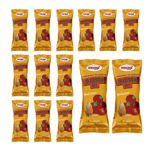 14x Mogyi Crasssh! Bit Ziarna słonecznika pomidorowe 70g