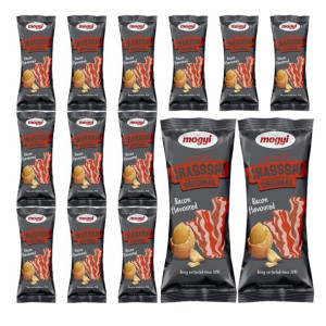 14x Mogyi Crasssh! Orzeszki ziemne o smaku bekonu 60g