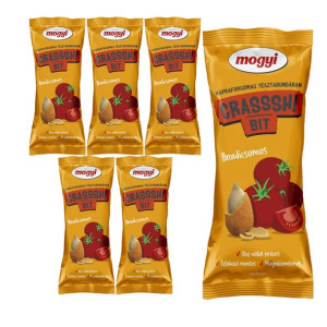 6x Mogyi Crasssh! Bit Ziarna słonecznika pomidorowe 70g