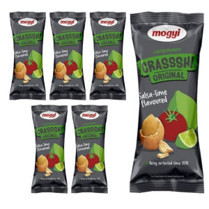6x Mogyi Crasssh! Orzeszki ziemne salsa limonka 60g