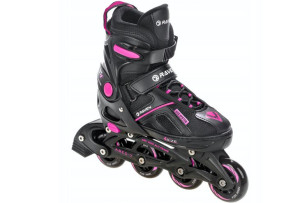Nowe Rolki RAVEN Pulse Black/Fuchsia 37-40