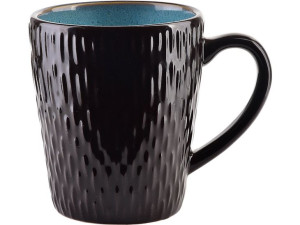 DUŻY Kubek do KAWY HERBATY 420 ml - ERICA BLUE