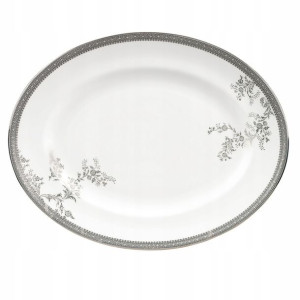 vera wang lace platinum półmisek owalny 35cm wedgwood