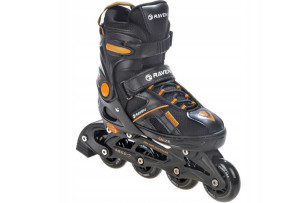 Nowe Rolki RAVEN Pulse Black/Orange 40-43