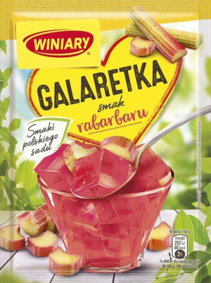 Winiary Galaretka o smaku rabarbaru 47 g
