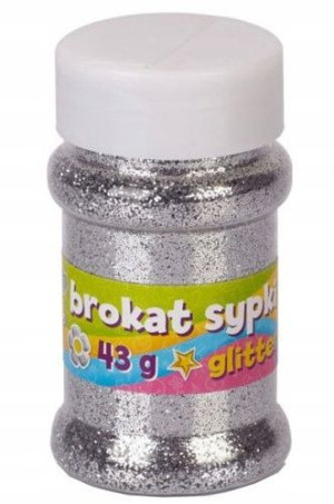 Brokat sypki Astra Creativo 43 g Srebrny
