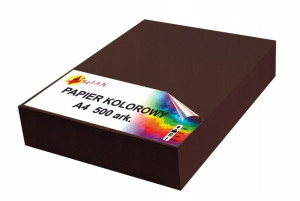 Papier kolorowy A4 80g brązowy ciemny2 500 arkuszy