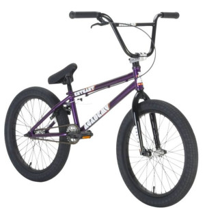 Rower BMX Academy Entrant Purple / Polished