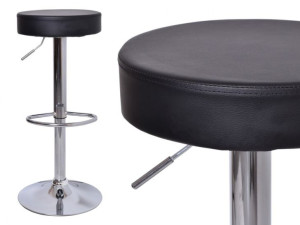 Krzesło Barowe Hoker Obrotowy Z Regulacją 64-84cm