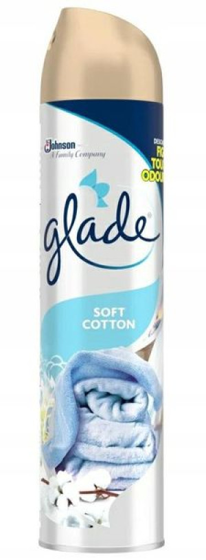 Glade Odświeżacz Powietrza Soft Cotton 300ml...