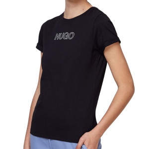 Hugo Boss t-shirt koszulka damska czarna 50447853 M
