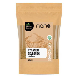 Nanovital Cynamon cejloński mielony 50g