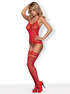 Erotyczne bodystocking otwarty krok obsessive sml