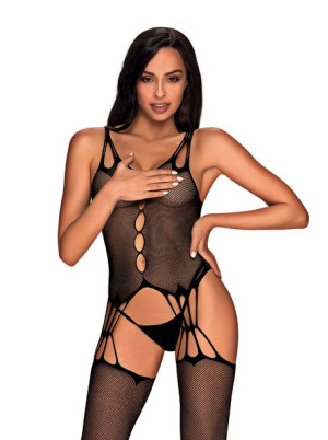 Bodystocking otwarty krok obsessive g321 s/m/l