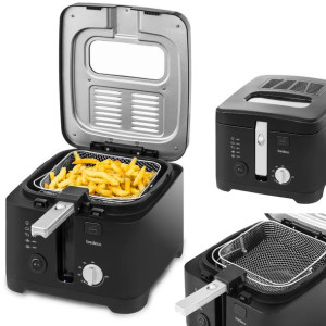 Frytownica do frytek pojedyncza elektryczna domowa 2.5L Bredeco
