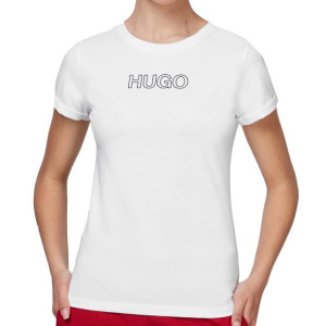Hugo Boss t-shirt koszulka damska biała 50447853 L