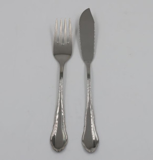 royal chippendale zestaw sztućców do ryby 2 elem. wmf