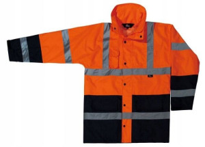 Kurtka Ostrzegawcza Pomarańcz-granat.xxxl Vizwell
