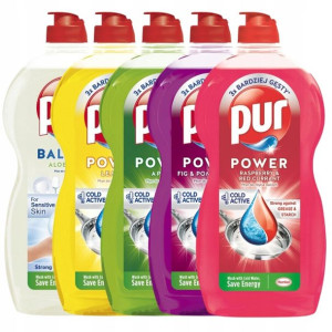 Pur Płyn do Mycia Naczyń MIX 1,2l x5