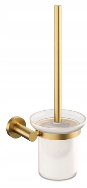 Omnires szczotka WC modern złoty szczotkowany MP60620GLB