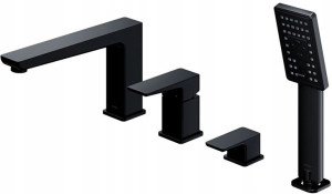 Omnires PARMA bateria wannowa czarny mat PM7432BL