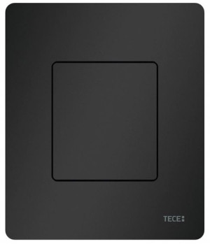 Tece Solid Przycisk Do Pisuaru Czarny Mat 9242435