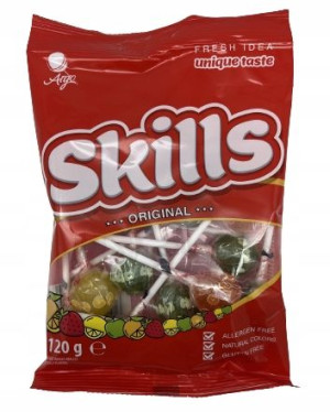 Lizak Argo skills lizaki owocowe i cola 120g12x10g