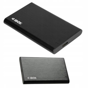 Kieszeń Zewnętrzna Na Dysk Ssd 2,5" Ibox Czarna