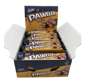 24× Baton E. Wedel Pawełek Toffi 45 g
