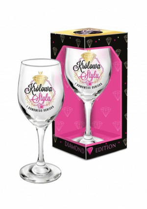 DIAMOND EDITION kieliszek do wina 220ml